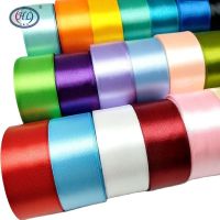 ❍❄✇ HL 6/10/15/20/25/40/50mm 25 Yards Satin Ribbons DIY Artificial Silk Roses Supplies Handicraft Sewing Accessories Material