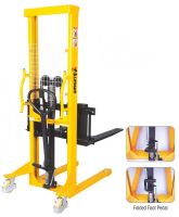 Hand Pallet Stacker Model : SJJA20E รถลากพาเลทยกสูง รุ่นSJJA20E สามารถปรับขนาดงาได้ รับน้ำหนักได้เยอะ เเข็งเเรงทนทาน มาตรฐานเยอรมัน รับประกัน1ปีเต็ม