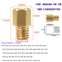 Zsdtrp Motoรถจักรยานยนต์คาร์บูเรเตอร์หลักJet ThreadสำหรับMikuni VM TM TMXคาร์บูเรเตอร์ขนาด