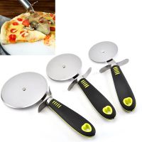 Kitchen Pizza Knife Slicer Stainless Steel Pizza Wheel Knife Pizza Hob Baking Tool Kitchen Accessories