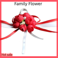 Family Flower Flash Sale สร้อยข้อมือ Corsage ข้อมือที่สวยงามน้องสาวเจ้าสาวมือดอกไม้งานแต่งงานปาร์ตี้ S