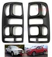 ครอบไฟท้าย สีดำด้าน Chevrolet Colorado 2012-2020 ครอบ ไฟท้าย เชฟโรเลต โคโลราโด 12-20 โคโลราโด้ สีดำ ดำด้าน ครอบไฟท้ายโคโลราโด้