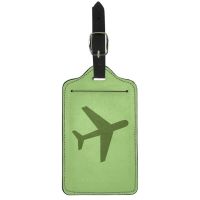 【DT】 hot  Twoheartsgirl Fashion Aircraft Luggage Tags Unisex Baggage Name Tag Resealable Suitcase Address Label Holder Consignment Card