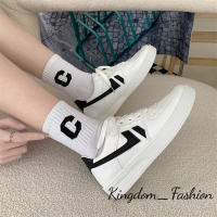 Kingdom_Fashion ยอดนิยม รองเท้าผู้หญิง รองเท้าผ้าใบ รองเท้าสุขภาพ รองเท้าแฟชั่น อเนกประสงค์ ปัจจุบัน แบบ พก พา คลาสสิก FYD2390J2Z 39Z230927