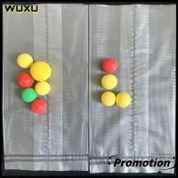 WUXU 100PCS PVA ิ กระเป๋าใส่เหยื่อตกปลาคาร์พ โปร่งใสโปร่งใส ฟิล์มนูน ถุงเหยื่อตกปลา ของใหม่ ละลายได้อย่างรวดเร็ว ถุงละลายน้ำ ปลาคาร์พตกปลา