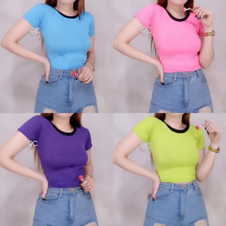 Neon Crop top Lazada PH Buy sell online Blouses with cheap price