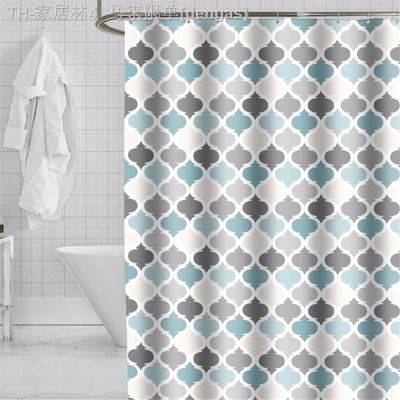 【CW】❁❦  Large Wide Shower Curtain Curtains Polyester Bathtub Bathing Cover with 12 Hooks