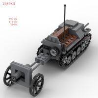 【YF】 hot military WWII Technology T-20 tractor tank GAZ UAZ vehicles Soviet war weapons model bricks Blocks toys gift