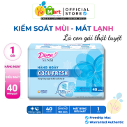 BVS Hằng Ngày Diana Sensi - Băng Vệ Sinh Diana Hàng Ngày SenSi Cool Fresh