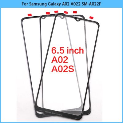 หน้าจอสัมผัสใหม่สำหรับ Galaxy A02 / A02S A025 SM-A022F A022หน้าจอสัมผัส LCD กระจกด้านหน้าด้านนอก A02หน้าจอโทรศัพท์สัมผัส