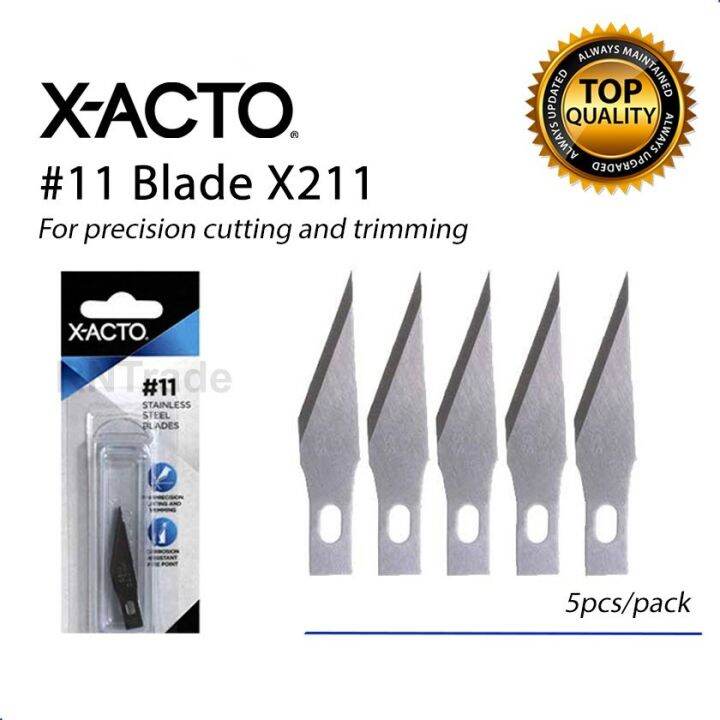 XACTO Xacto 11 Spare Blade Classic Fine Point Blade Type A Handle