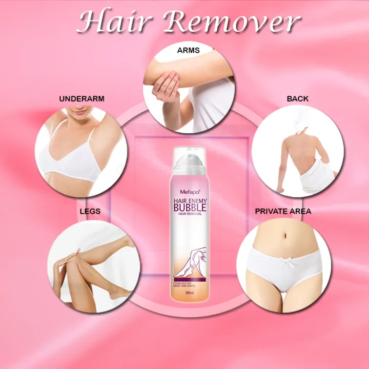 original Mefapo Hair Enemy Bubble Hair Removal Spray 98ml Lazada PH