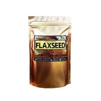 เมล็ดแฟลกซ์ อบ บดผง (สีทอง) 100 กรัม Organic Golden Flaxseed Meal 100g. ผลิตใหม่ตามออร์เดอร์