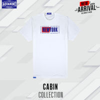 AQUANINE เสื้อยืด รุ่น CABIN เสื้อยืดคอกลม ลิขสิทธิ์แท้