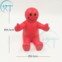 【Ready】? pu foam lazy p cute smilg face do dtop to vent and decompress toy
