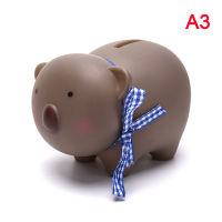 [Mimar] Cute Animal Piggy Bank Cartoon Koala Panda Pig Rabbit Money Box Small Saving Pot  Cat