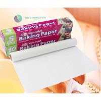 กระดาษไข BAKING PAPER กระดาษรองอบ กระดาษรองกันติด อุปกรณ์เบเกอรี่ ยาว 5เมตร และ10เมตร TC99.