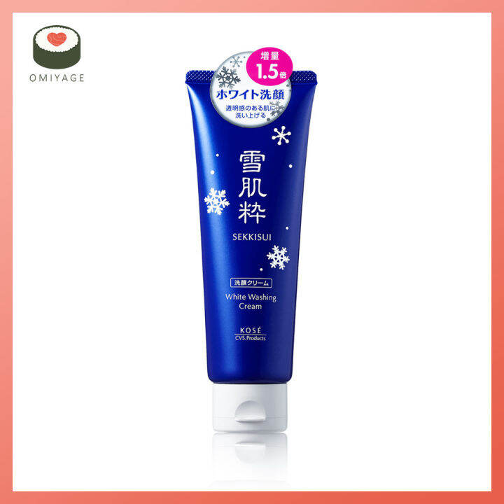 Kose Sekkisui White Face Wash (Big) 120g s024 Lazada