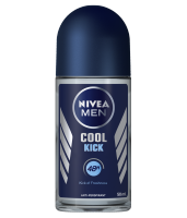 Nivea roll on for men cool kick [50ml.] นีเวีย ดิโอ โรลออน คูล คลิก