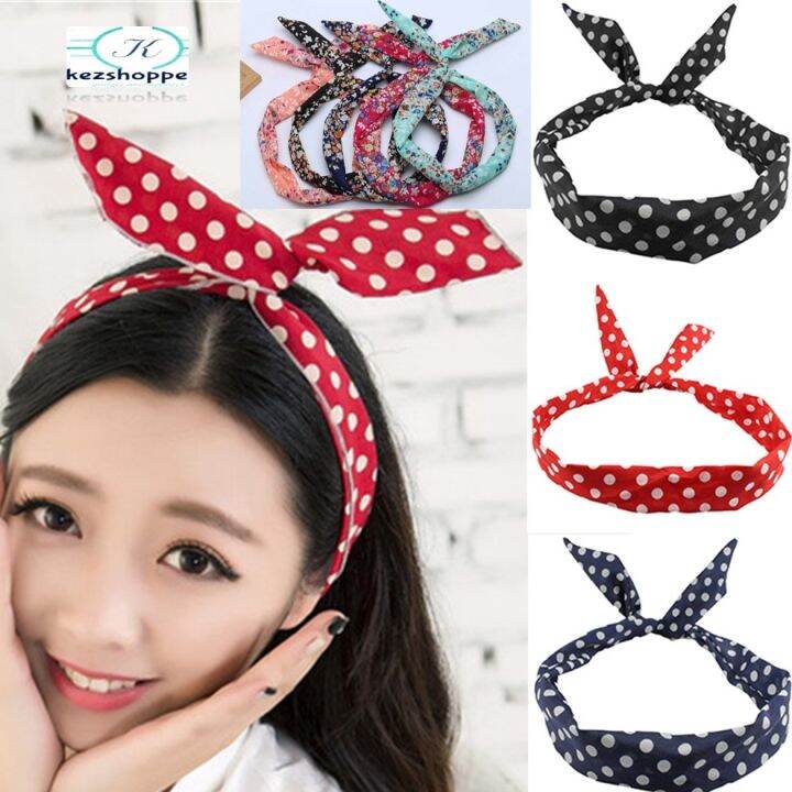 Korean headband WIRED TURBAN Random Color And Design Lazada PH