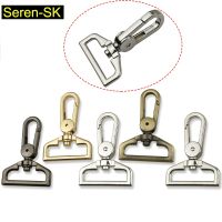 ❣▤ 1pcs Quality D Ring Snap Hook Metal Swivel Eye Trigger Clasps Clips for Leather Craft Bag Strap Belt Webbing Keychain Large Size