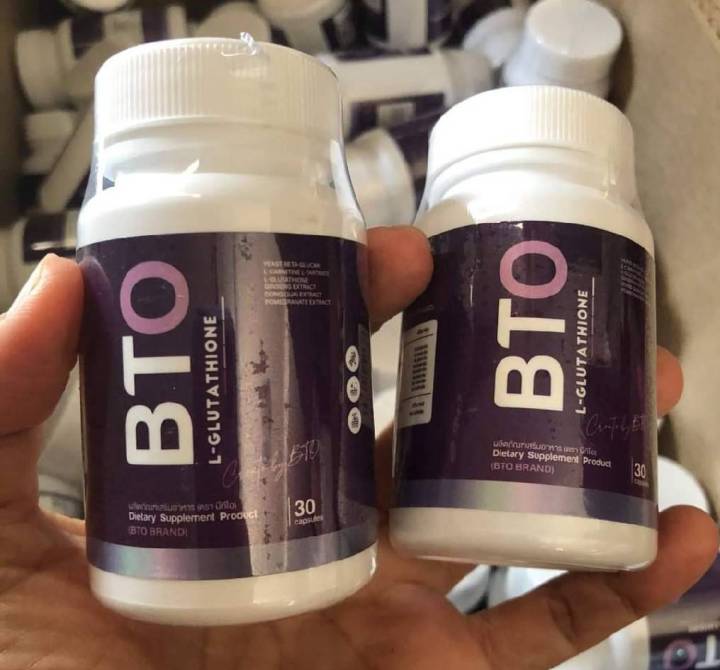 btoกลูต้า-1-แถม-1-กลูต้า-bto-gluta-bto-vitamin-c-คอลลาเจน-บีทีโอ-1-กระปุก-30-แคปซูล-ล๊อตใหม่