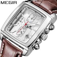 Megir Mens Watch Explosions Multifunctional Mens Watch Chronograph Sports Watch 2028G