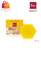 HONEI V BSC AGE DEFENCE NATURAL SOAP ฮันนี่ วี บีเอสซี เอจ ดิเฟนซ์ แนชเชอเริล โซพ สบู่ใสสูตรน้ำผึ้งและวิตามินอี 80 กรัม