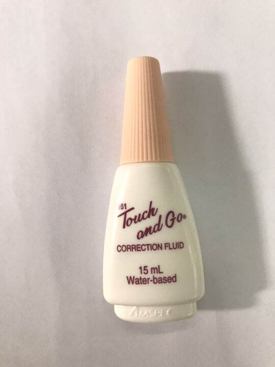 NYNZ TOUCH & GO CORRECTION FLUID WATER BASED 15ML Lazada PH