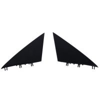 1 Pair Car Triangle Trim Panel Triangle Trim Panel Exterior Mirror Triangle Trim Panel Black for Tesla Model Y