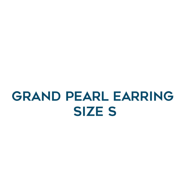 Grand Pearl (S) Earrings (Pre-order)