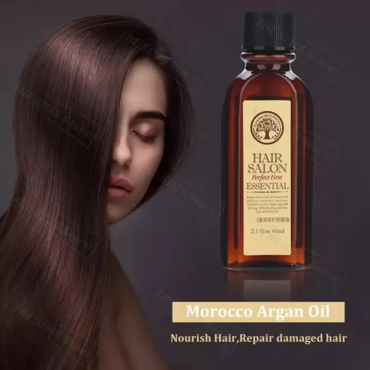 【Ready stock】MeetBeauty Monaco Nut Hair Oil Argan Oil Keratin Free Hair