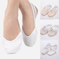 ETXRhythmic Gymnastics Ballet Shoes Soft Half Socks Ballroom Art Gym Socks Accessories Elastic Ballet Dance Shoes Gymnastics