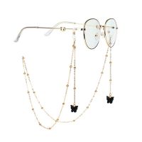 Fashion Butterfly Pendant Glasses Chains for Women Eyeglasses Sunglasses Spectacles Metal Chain Holder Cord Lanyard Jewelry Eyewear case