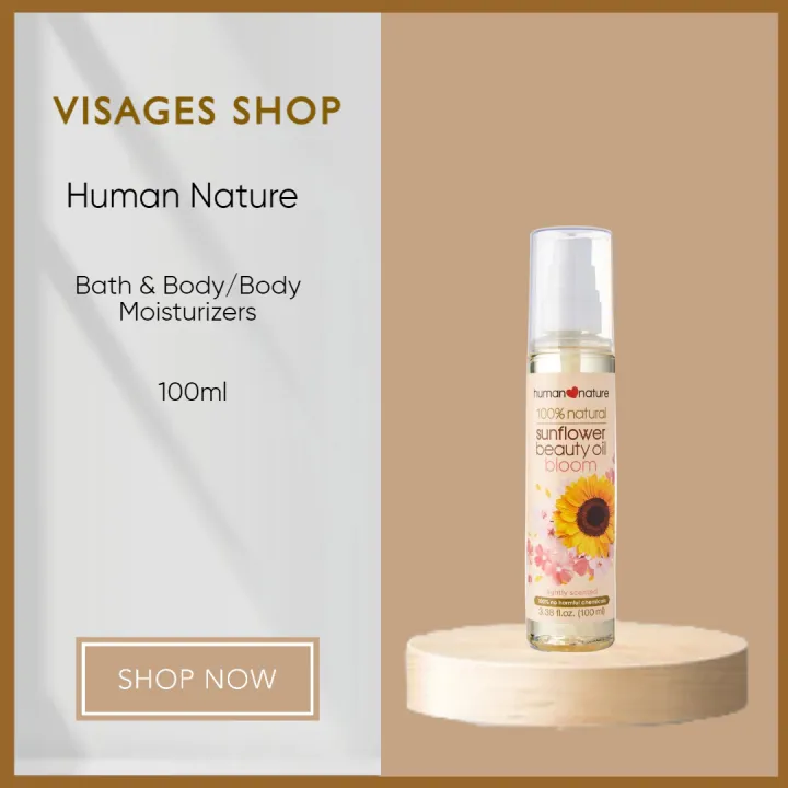 HUMAN NATURE Sunflower Beauty Oil Bloom 100ml Lazada PH