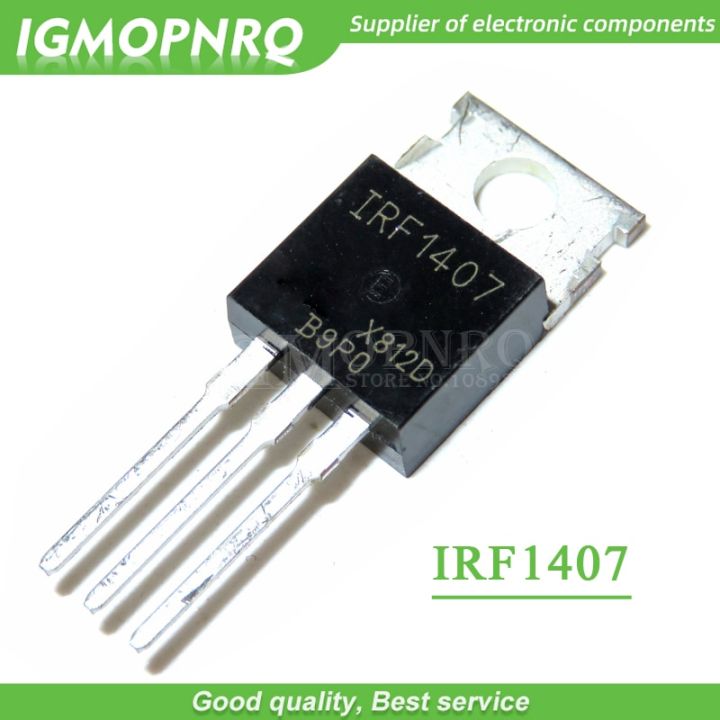 10pcs/lot IRF1407 TO220 MOS large current field effect transistor New Original