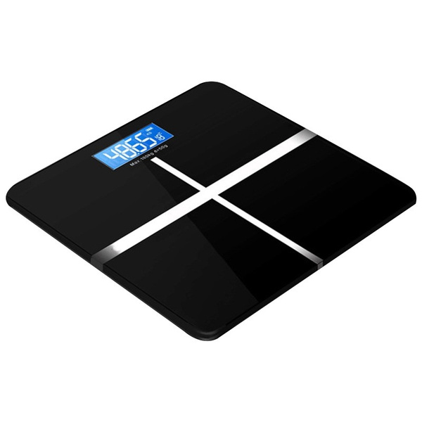 High Precision 0.2KG Tempered Glass Electronic Body Weight Scale 180KG