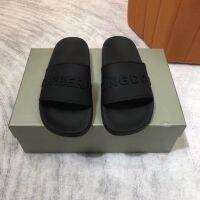 BurberryˉSlides INS Super Fire Slippers Letter Candy Thick Sole Fashion SlippersTH