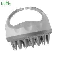 Dolity เครื่องนวดแปรงสระผมสำหรับโรงแรมผมเปียกและแห้งเข็มอ่อนคันศีรษะสีเทา