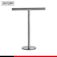 2021Movable Free-Standing Hand Towel Holder Standing Tree Rack 304 Black Bath Towel Stand Bathroom Towel Hanger Vanities Countertop