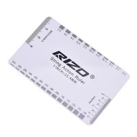 【lz】○□☄  Régua de aço inoxidável para guitarra elétrica acessórios para guitarra 95x63mm