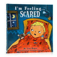 I feel scared i M feeling scaled original English picture book hardcover emotional intelligence management for young children mental health enlightenment parent-child education overcoming fear guide picture book