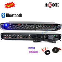 A-ONEปรีแอมป์คาราโอเกะบลูทูธรุ่นใหม่ มีหน้าจอ และมีไฟ LED แต่งเสียงเพลง/ไมค์ รุ่น9500U ฟรีสายสัญญาณเสียง 2 เส้น