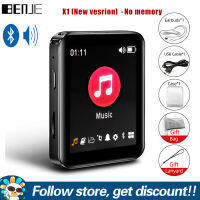 FAAEAL BENJIE X1 Bluetooth MP3เครื่องเล่นหน้าจอสัมผัสเต็มรูปแบบ HiFi MP4 Player พร้อมลำโพงในตัวมินิแบบพกพาเพลงเครื่องเล่นเสียงรองรับวิทยุ FM เครื่องบันทึก E-Book การเล่นวิดีโอการ์ดขยายสูงสุด128GB