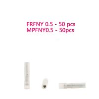 Frfny0.5 Mpfny สำหรับท่านชายหญิงไนลอนรูปกระสุน50ชุดขั้ว Frfnymrfny ขั้วฝาครอบกันฝุ่นข้อต่อฉนวนกันความร้อน Awg12-10