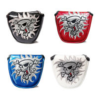 [11GOLF] GOLF PUTTER HEAD COVER รหัส CPD001 ลายกระโหลกไขว้