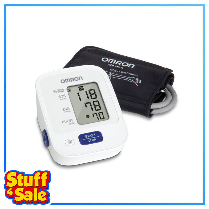 Omron 3 Series Upper Arm Blood Pressure Monitor with Cuff BP7100 HEM