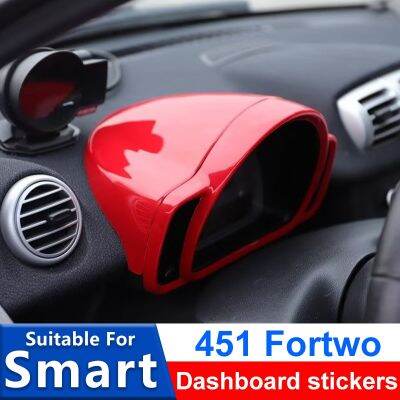 For Smart 451 Fortwo Car Tachometer Instrument Panel Decoration Rack Modification Stickers Car Supplies Car Interior Accessories