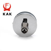 KAK-501 Glass Lock Zinc Alloy Showcase Push Glass Display Cabinet Door Cylinder Locks Sliding Glass Push Door Hardware