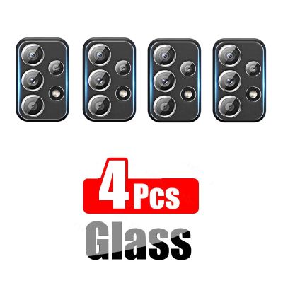 ✆❀♝ 4PCS for Samsung A23 A33 A53 A73 5G A13 Tempered Protective Glass for Samsung Galaxy A23 Cover camera Screen Protector Film Glas